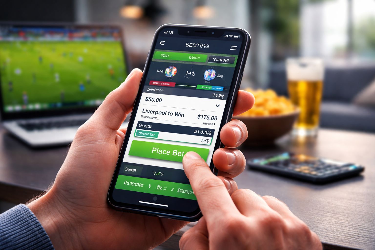 Live Updates, Clear Bet Slip Tools, And Smooth Navigation