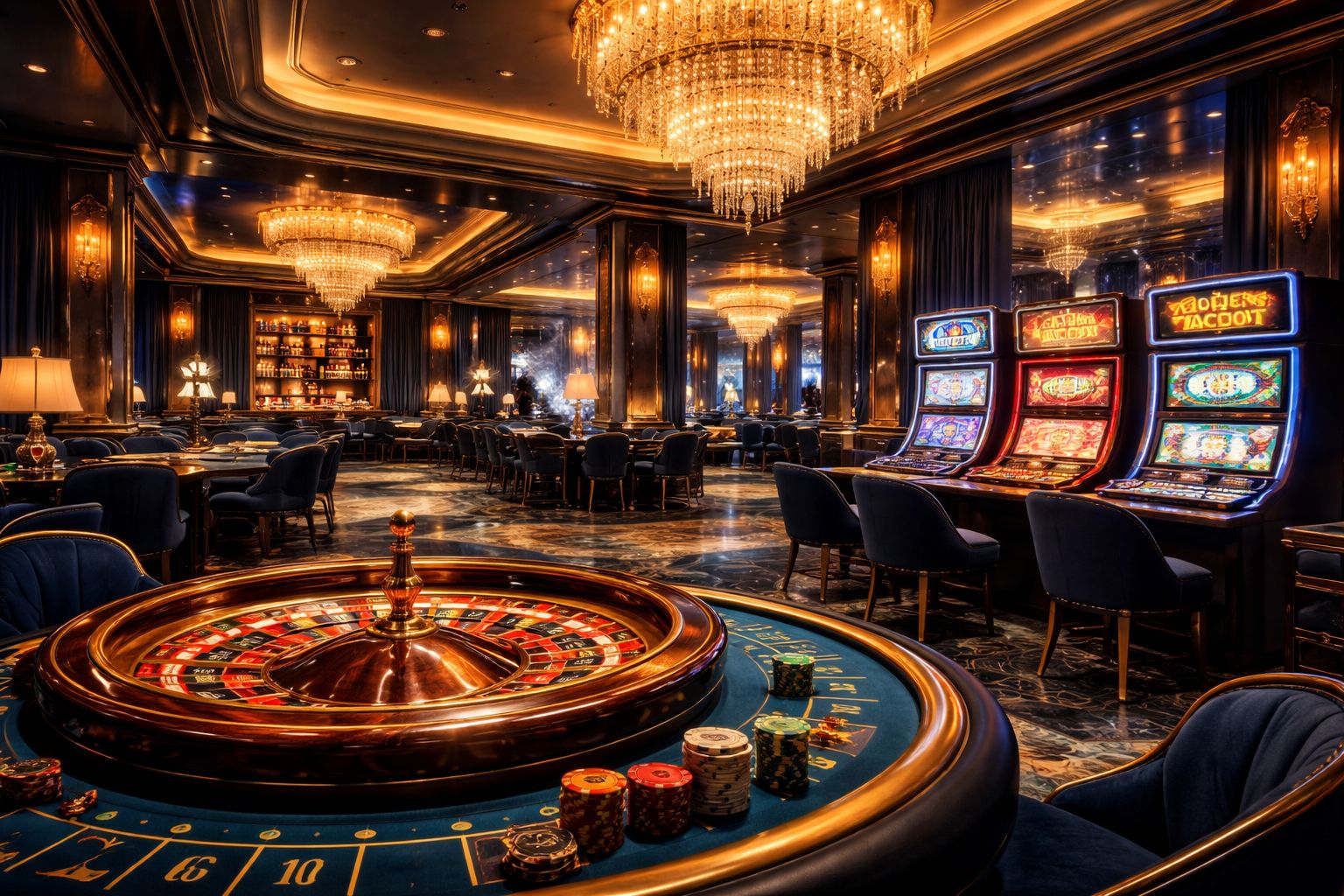 ACE4444 Casino Lobby With Live Tables And Top Slot Variety
